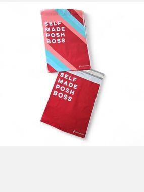 Self Made Posh Boss Red Poly Mailer's 10 Pack New